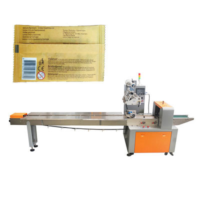 নোটবুকের জন্য 5.4KW অনুভূমিক ফ্লো মোড়ানো প্যাকিং মেশিন